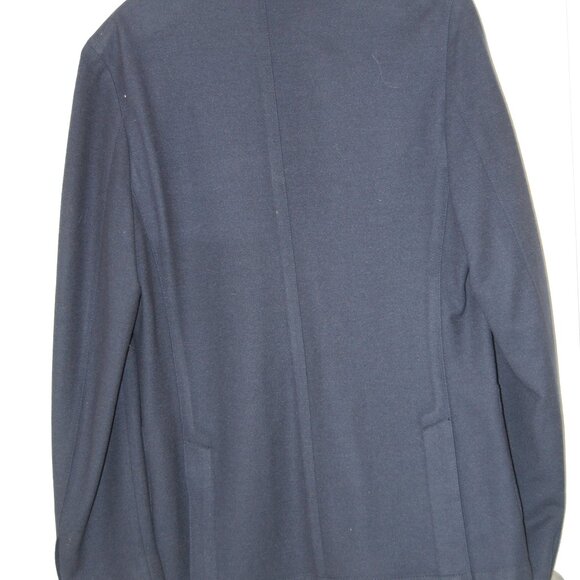 Q By Flynt Men's Blue 2 Button 60% Wool Jacket NWT - Picture 7 of 10